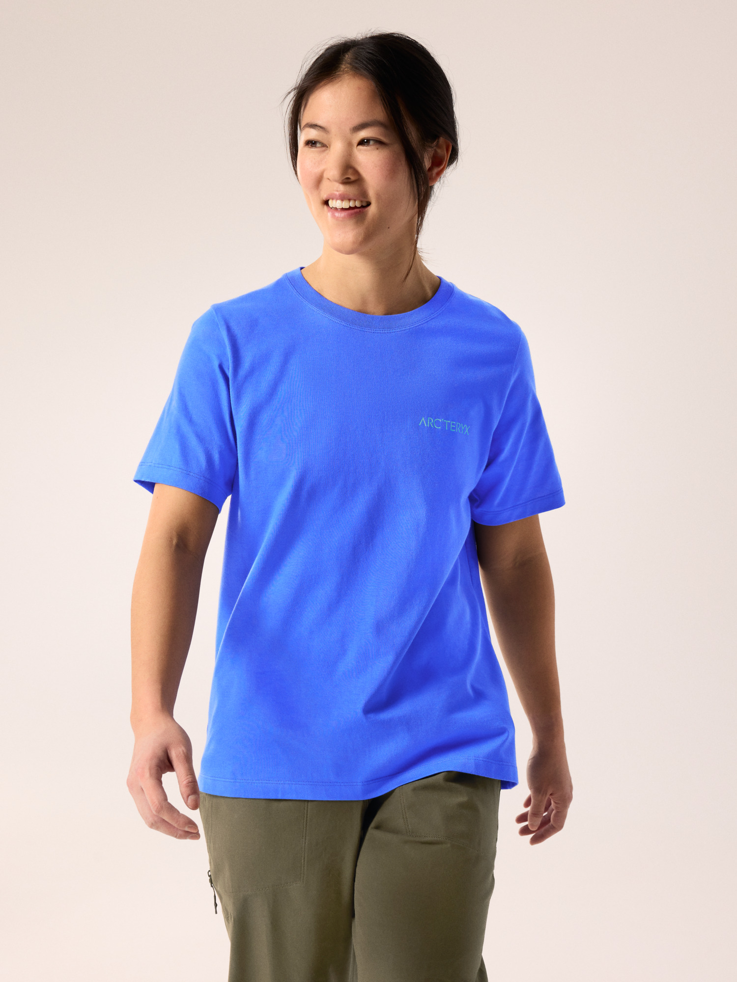 크래그 SL 코튼 블러드 버드 크루 셔츠 SS 여성