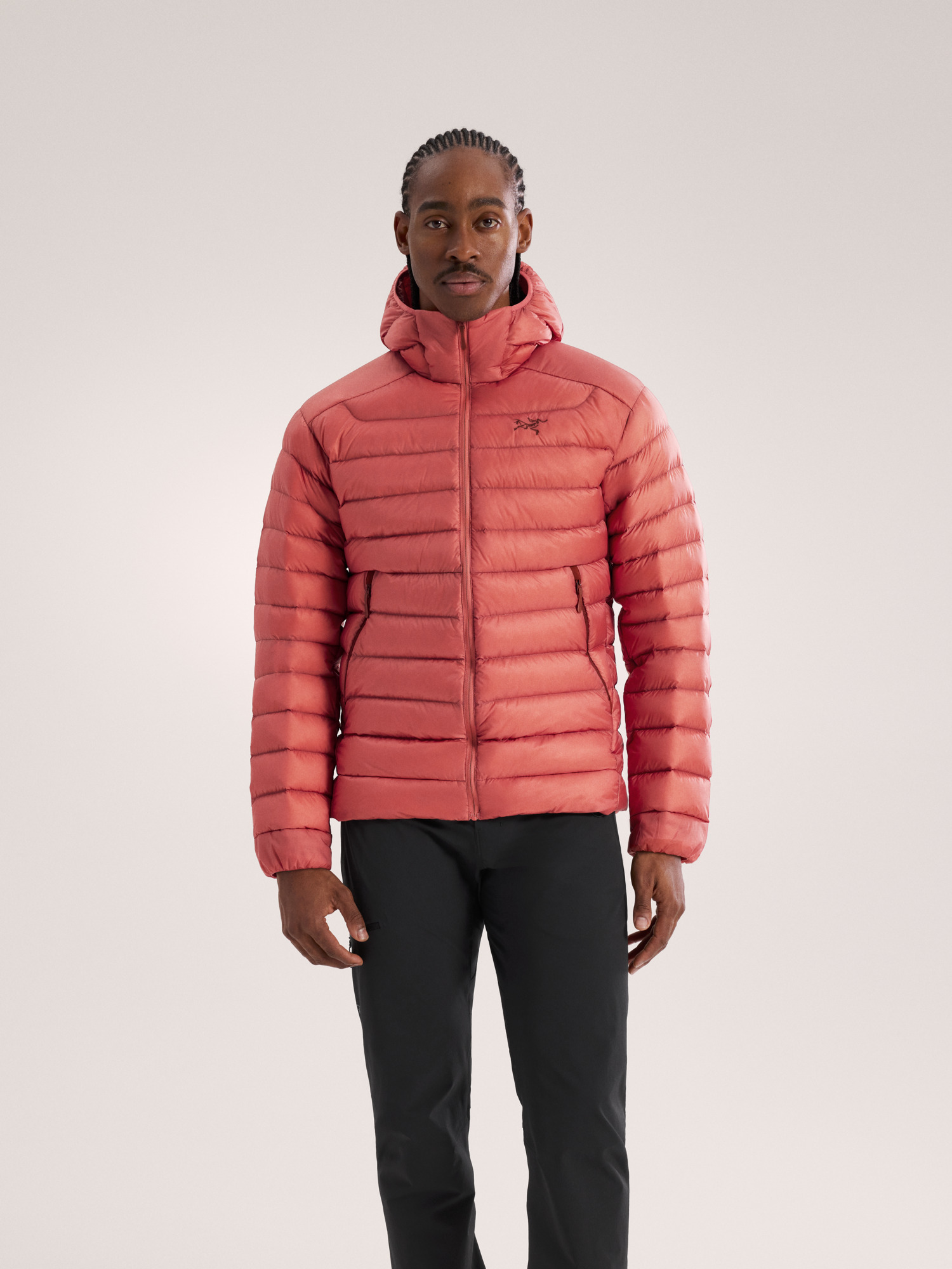 Product Image https://product.arcteryx.co.kr/images/products/686264/S26_X000010521_details_Cerium_Hoody_Stone_Red_Front_View.jpg